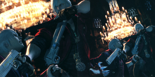 V.A Devil May Cry 4 SPECIAL SOUNDTRACK Booklet p. 13-14.jpg