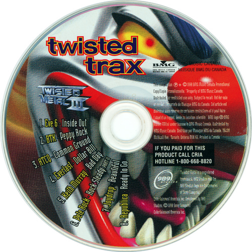 V.A. Twisted Trax (from Twisted Metal III) Disc.jpg