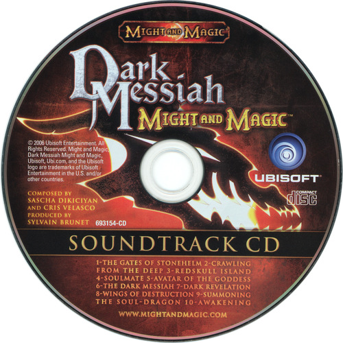  Sascha Dikiciyan & Cris Velasco Dark Messiah of Might and Magic Soundtrack Disc.jpg