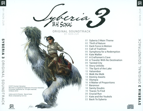 Inon Zur Syberia 3 Original Soundtrack back.jpg