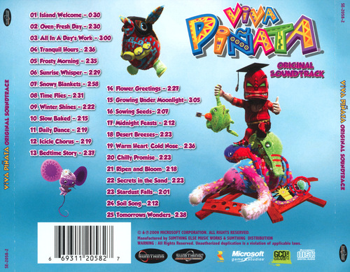 Grant Kirkhope Viva Pinata Original Soundtrack back.jpg