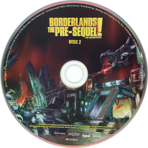Jesper Kyd Borderlands: The Pre-Sequel! Original Soundtrack Disc 2.jpg