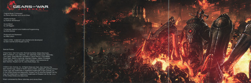 Steve Jablonsky & Jacob Shea Gears of War: Judgment The Soundtrack Foldout Back.jpg