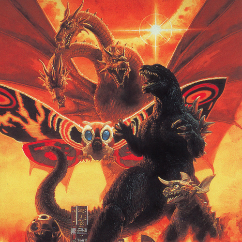 Kow Otani Godzilla, Mothra And King Ghidorah: Giant Monsters All-Out Attack Original Soundtrack cover.jpg
