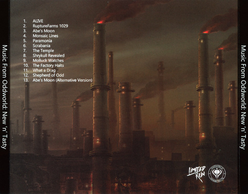 Michael Bross, Josh Gabriel & Ellen Meijers Oddworld։ Abe's Oddysee - New 'n' Tasty! Official Video Game Soundtrack back.jpg