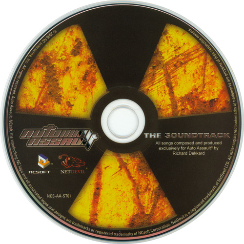Richard Dekkard Auto Assault The Soundtrack Disc.jpg