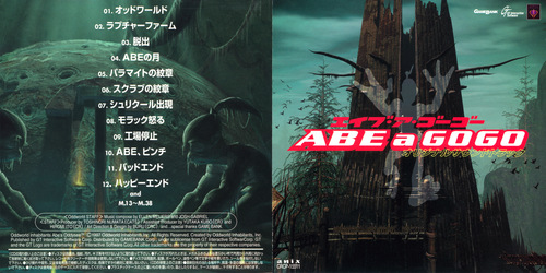 Ellen Meijers, Josh Gabriel ABE a GOGO Original Soundtrack Booklet Front & Back.jpg