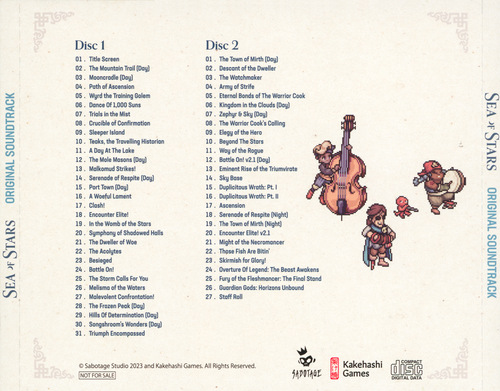 Eric W. Brown Sea of Stars։ Original Soundtrack back.jpg