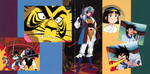 Kaoru Wada Ginga Sengoku Gunyuuden Rai Original Soundtrack Vol. 2 Booklet p. 07-08.jpg