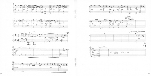 Haruki Mino Yoroiden-Samurai Troopers TORI «Piano Suite» Booklet p. 15-16.jpg