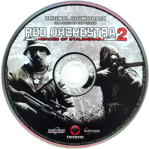 Sam Hulick Red Orchestra 2: Heroes Of Stalingrad Original Soundtrack Disc.jpg