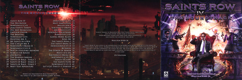 Malcom Kirby Jr. Saints Row IV։ The Soundtrack Foldout Front.jpg