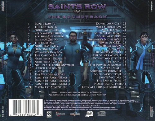 Malcom Kirby Jr. Saints Row IV։ The Soundtrack back.jpg
