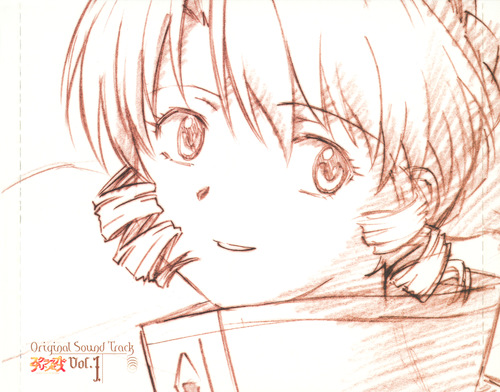 Hikaru Nanase Scrapped Princess Original Sound Track Vol.1 Tray.jpg