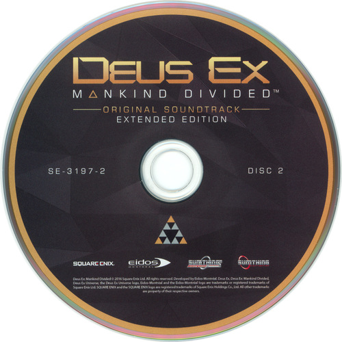 V.A. Deus Ex։ Mankind Divided Original Soundtrack Extended Edition Disc 2.jpg