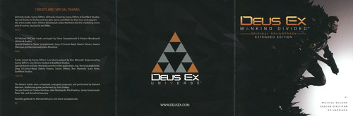 V.A. Deus Ex։ Mankind Divided Original Soundtrack Extended Edition Foldout Front.jpg