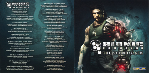V.A. Bionic Commando The Soundtrack Booklet Front & Back.jpg