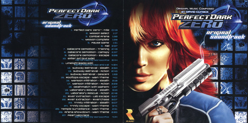 David Clynick Perfect Dark Zero։ Original Soundtrack Booklet Front & Back.jpg