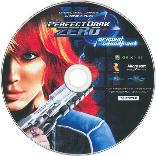 David Clynick Perfect Dark Zero։ Original Soundtrack Disc.jpg