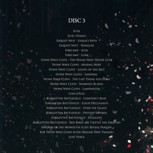 Lorien Testard & Alice Duport-Percier Clair Obscur: Expedition 33 Original Soundtrack Disc 3 Back.jpg