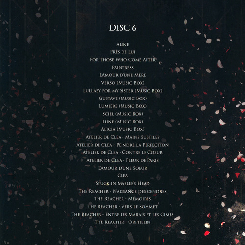 Lorien Testard & Alice Duport-Percier Clair Obscur: Expedition 33 Original Soundtrack Disc 6 Back.jpg