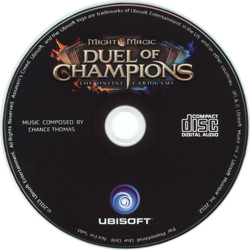 Chance Thomas Might & Magic Duel Of Champions։ Music From The Video Game Disc.jpg