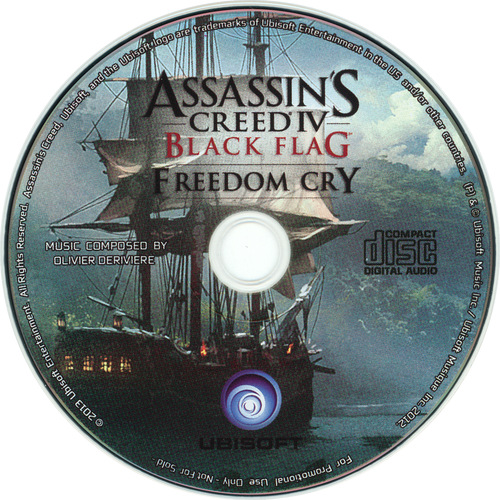 Olivier Deriviere Assassin's Creed IV: Black Flag - Freedom Cry Music from the Video Game Disc.jpg