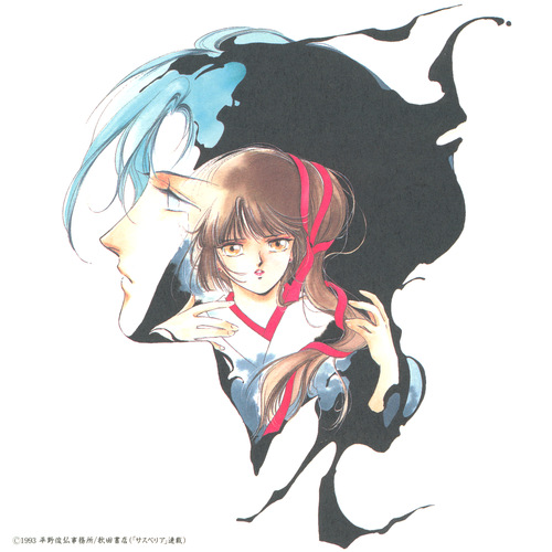 Kaoru Wada Shin Vampire Miyu Seiyou Shinma-hen Drama Album 3 & Soundtrack Album Drama 3 Postcard front.jpg