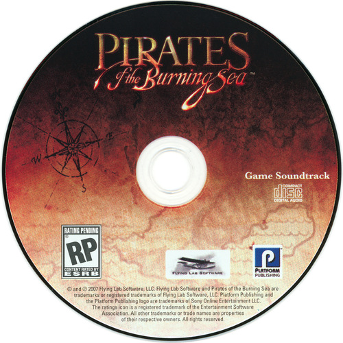 Adam Gubman & Jeff Kurtenacker Pirates Of The Burning Sea Official Soundtrack Disc.jpg