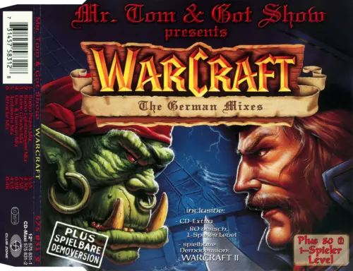 MR.Tom & Hot Show Warcraft - The German Mixes Maxi-single Front & Back.webp