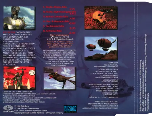 MR.Tom & Hot Show Warcraft - The German Mixes Maxi-single Inside.webp