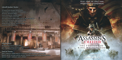 Lorne Balfe Assassin's Creed III ։ The Tyranny Of King Washington Booklet Front & Back.jpg
