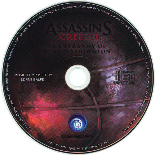 Lorne Balfe Assassin's Creed III ։ The Tyranny Of King Washington Disc.jpg