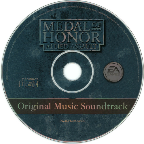 Michael Giacchino Medal of Honor։ Allied Assault Original Music Soundtrack Disc.jpg
