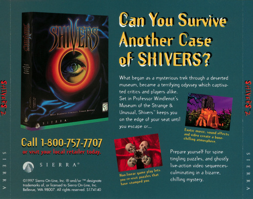 Trip Cyclone Shivers Two։ Harvest of Souls Soundtrack back.jpg