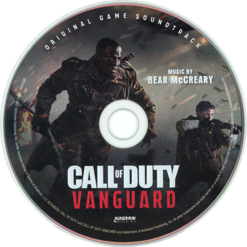 Bear McCreary Call of Duty: Vanguard Original Game Soundtrack Disc.jpg