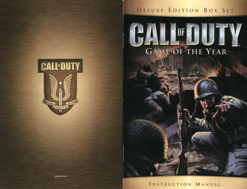 Michael Giacchino Call of Duty Official Soundtrack Call of Duty Booklet Front & Back.jpg