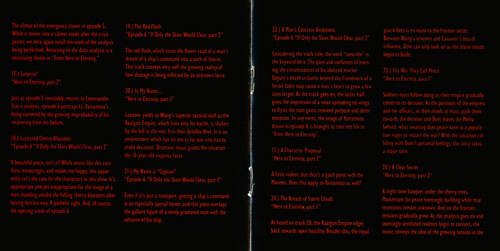 Toshiyuki Watanabe The Irresponsible Captain Tylor Ova Original Soundtrack 1 Booklet p. 05-06.jpg