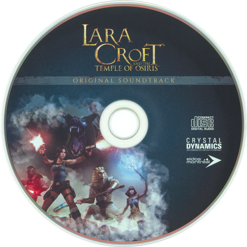 Wilbert Roget II & Paul Houseman Lara Croft and the Temple of Osiris Original Soundtrack Disc.jpg