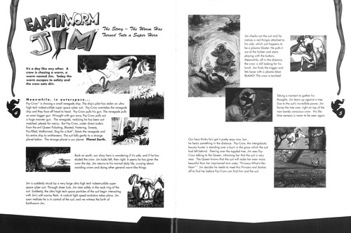 Tommy Tallarico Earthworm Jim 1 & 2 The Whole Can O Worms Booklet p. 05-06.jpg