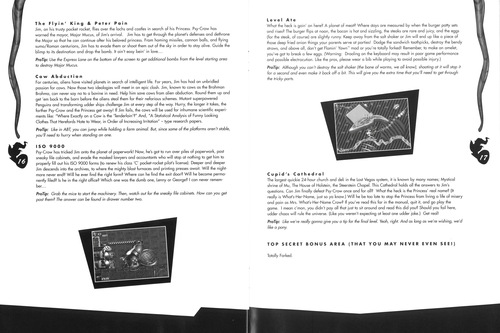 Tommy Tallarico Earthworm Jim 1 & 2 The Whole Can O Worms Booklet p. 17-18.jpg