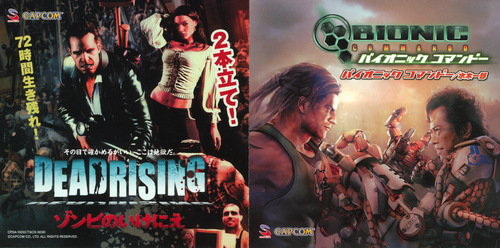 V.A. Bionic Commando/Dead Rising Booklet Front & Back.jpg