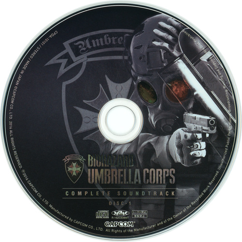 V.A. BIOHAZARD Umbrella Corps Complete Soundtrack Disc 1.jpg