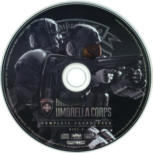 V.A. BIOHAZARD Umbrella Corps Complete Soundtrack Disc 2.jpg