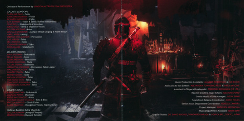 Ilan Eshkeri & Shigeru Umebayashi Ghost of Tsushima Original Soundtrack Booklet p. 09-10.jpg