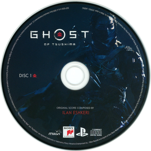 Ilan Eshkeri & Shigeru Umebayashi Ghost of Tsushima Original Soundtrack Disc 1.jpg