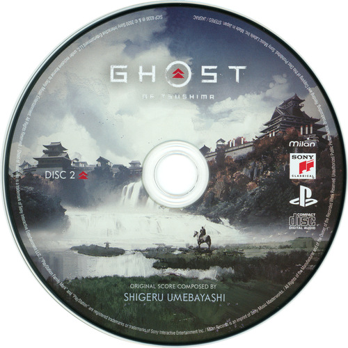 Ilan Eshkeri & Shigeru Umebayashi Ghost of Tsushima Original Soundtrack Disc 2.jpg
