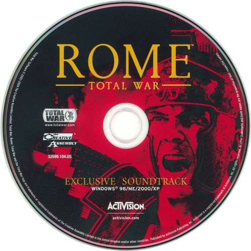 Jeff Van Dyck Rome: Total War Soundtrack Disc.jpg