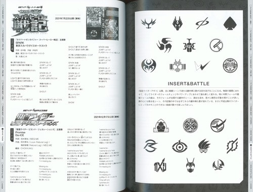 V.A. KAMEN RIDER 50th Anniversary SONG BEST BOX [Limited Edition] Booklet p. 113-114.jpg
