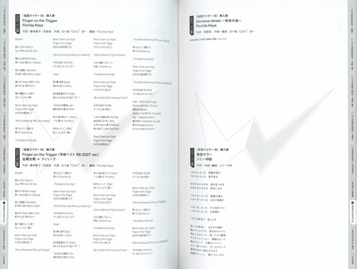 V.A. KAMEN RIDER 50th Anniversary SONG BEST BOX [Limited Edition] Booklet p. 135-136.jpg